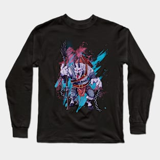 Krampus is Coming to the Town Long Sleeve T-Shirt